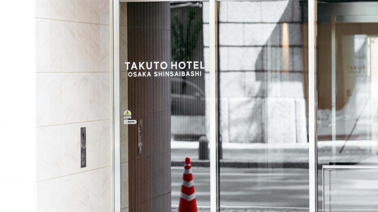 Takuto Hotel Osaka Shinsaibashi Esterno foto