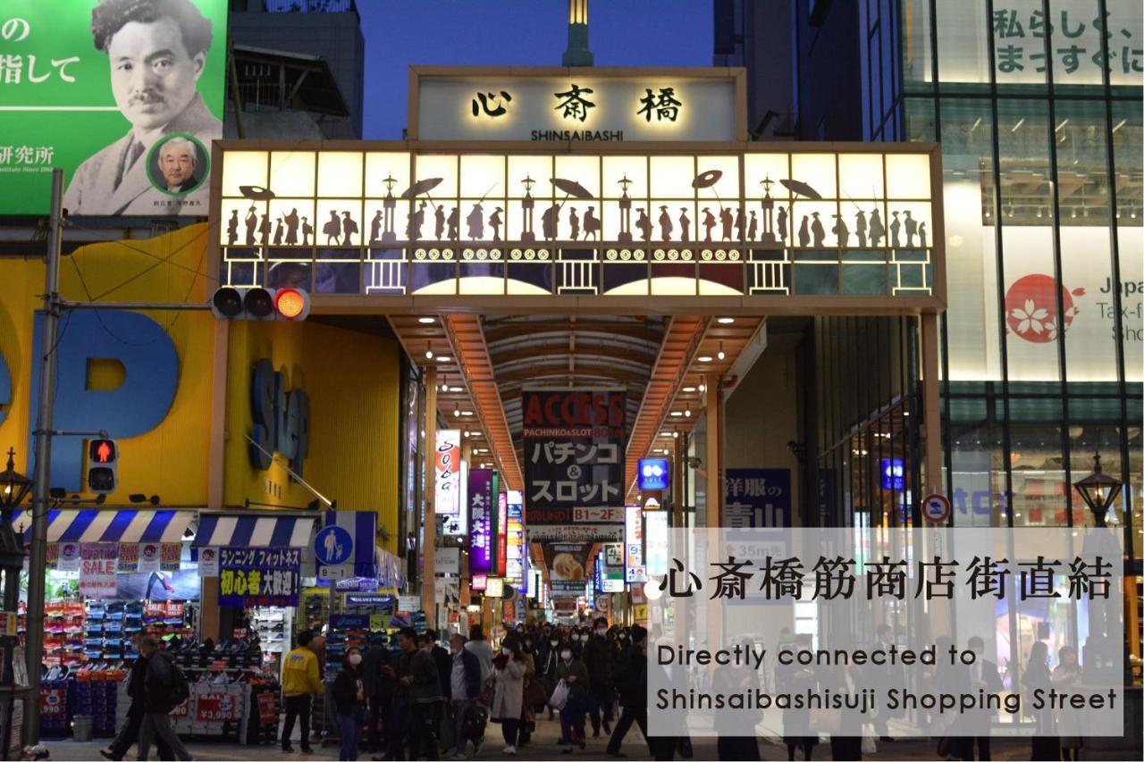 Takuto Hotel Osaka Shinsaibashi Esterno foto